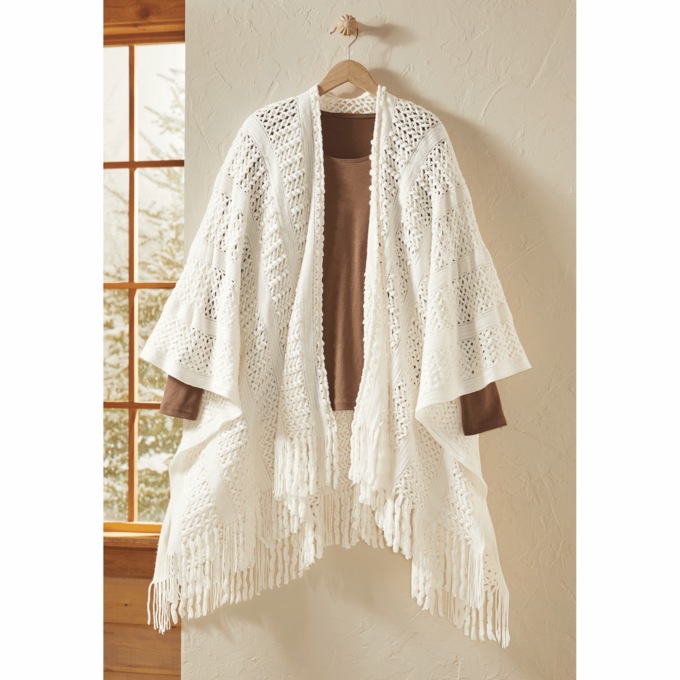 Crochet Kimono, , large