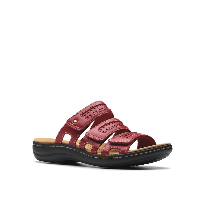 Clarks Laurieann Dove Slide, Red, large