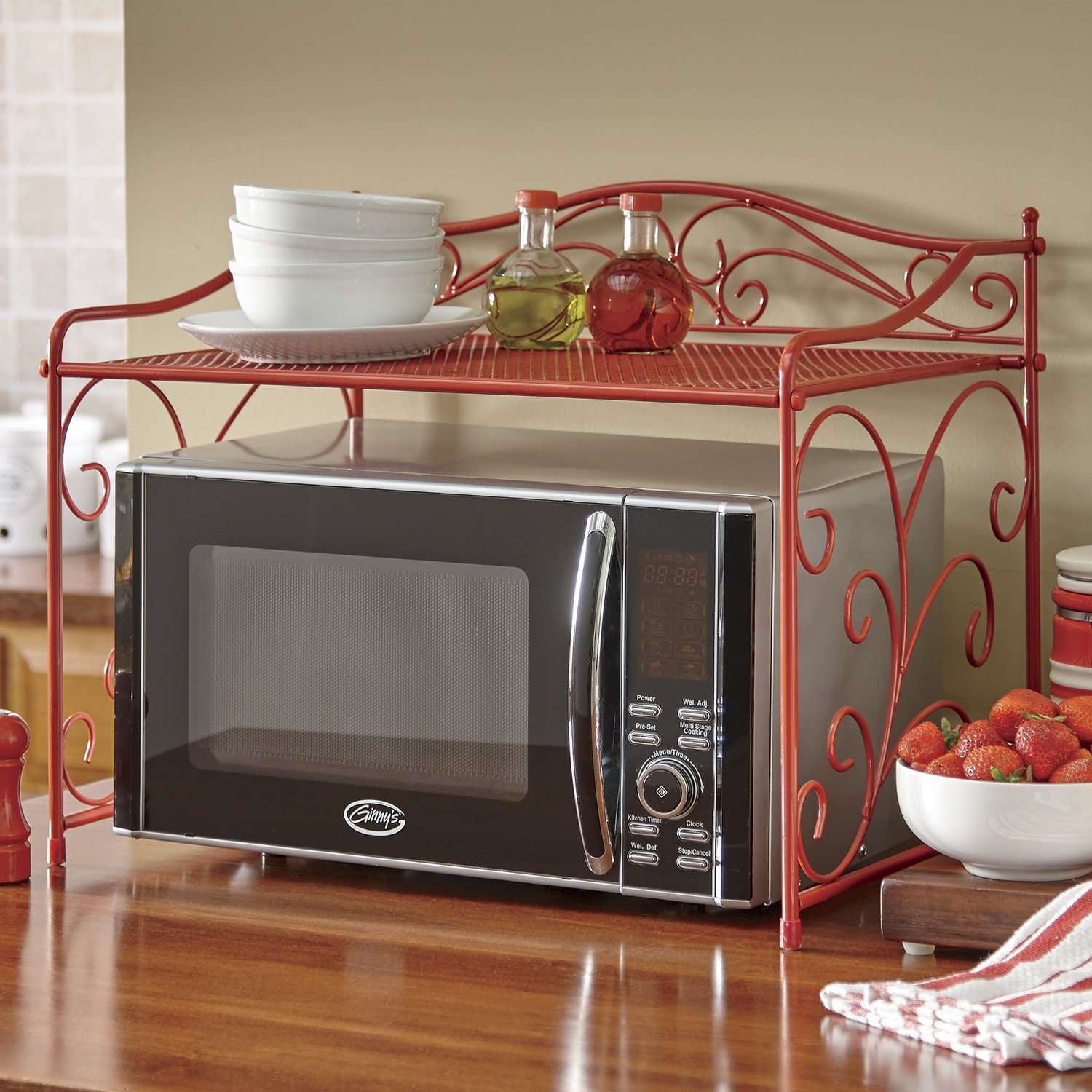 Scroll Microwave Shelf Seventh Avenue