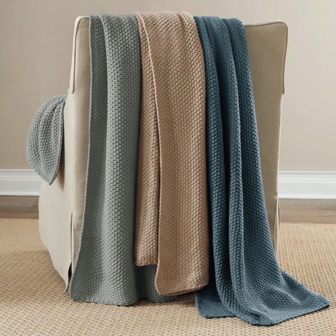 Bree Knit Throw, , large