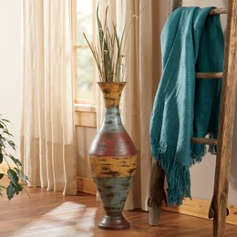 Multicolor Floor Vase, , large