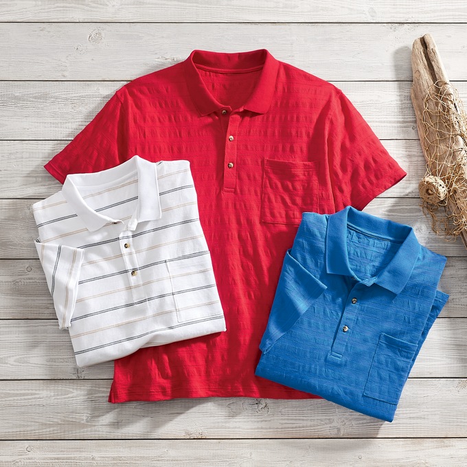 Men&#39;s Short Sleeve Polo, , large