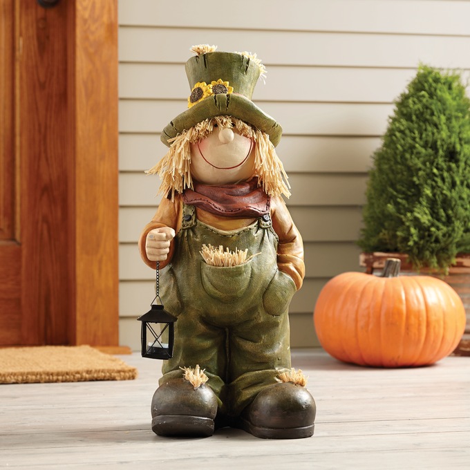 Scarecrow with Lantern, , large
