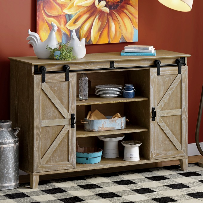 Barn Door Console, , large