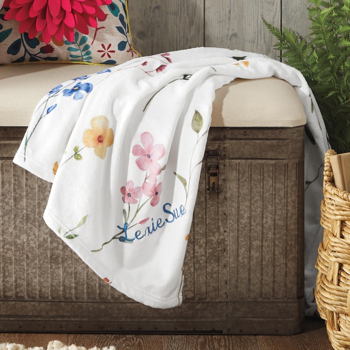 Wildflower Throw & Bootie, , large