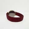 Ladies' Embellished Stretch-Band Colorful Watch, Red, large