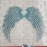 2-Piece Jeweled Wings Wall D&eacute;cor Set, , large