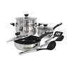 Oster Baldwyn 10-Piece Stainless Steel Cookware Set, , large
