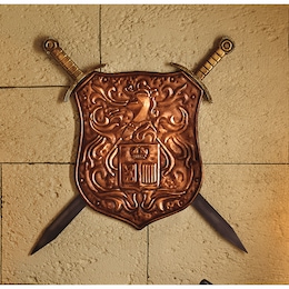 Medieval Shield with Swords, , large