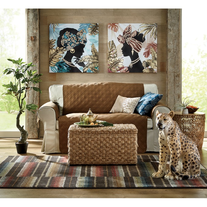 Silhouette Lady Canvas, , large