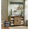 Buffalo Check Pouf, , large