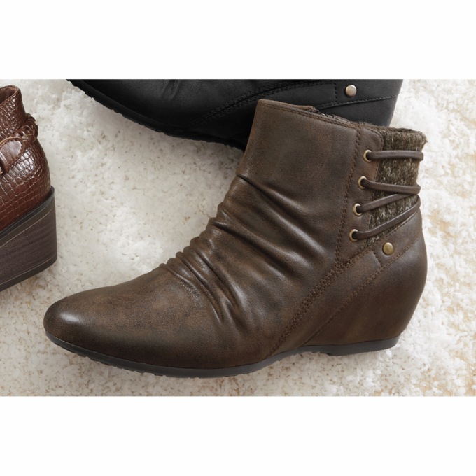 BareTraps Peanut Bootie, , large