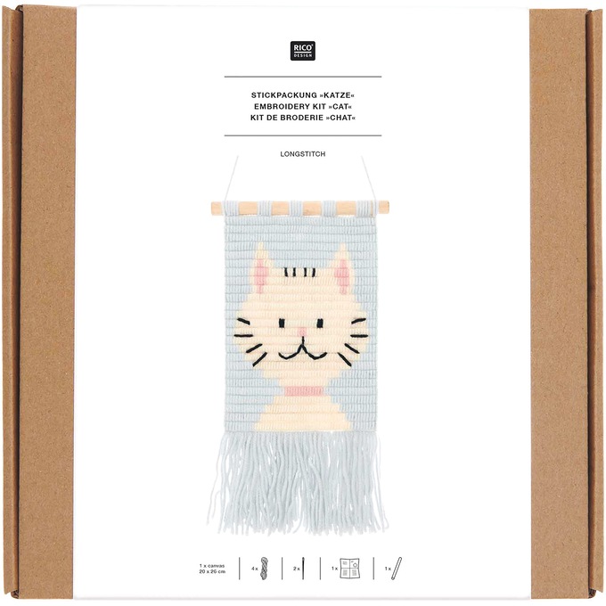 Long Stitch Embroidery Kit, , large
