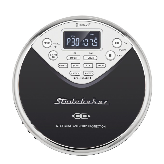 Studebaker Portable CD Player, , large