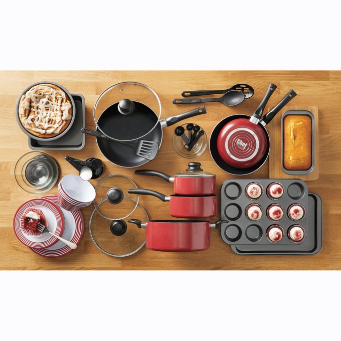 Chef Tested 50-Piece Mega Kitchen Set by Wards, , large