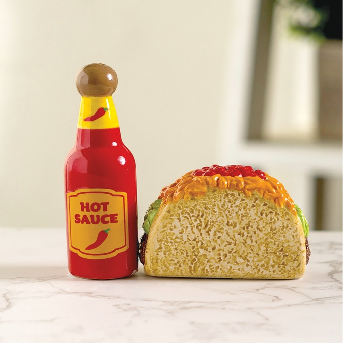 Taco Tuesday Salt & Pepper Shakers, , large