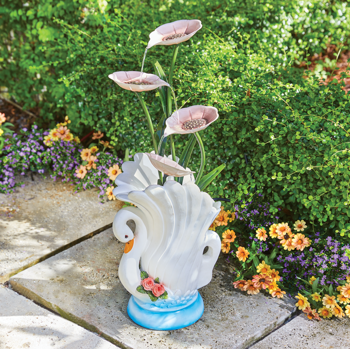 Swan Fountain, , large