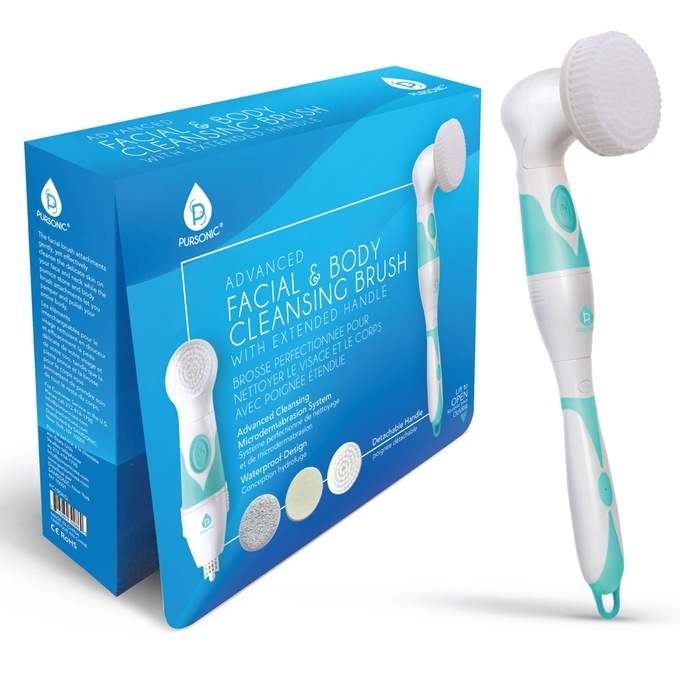 Pursonic Facial & Body Cleansing Brush, , large
