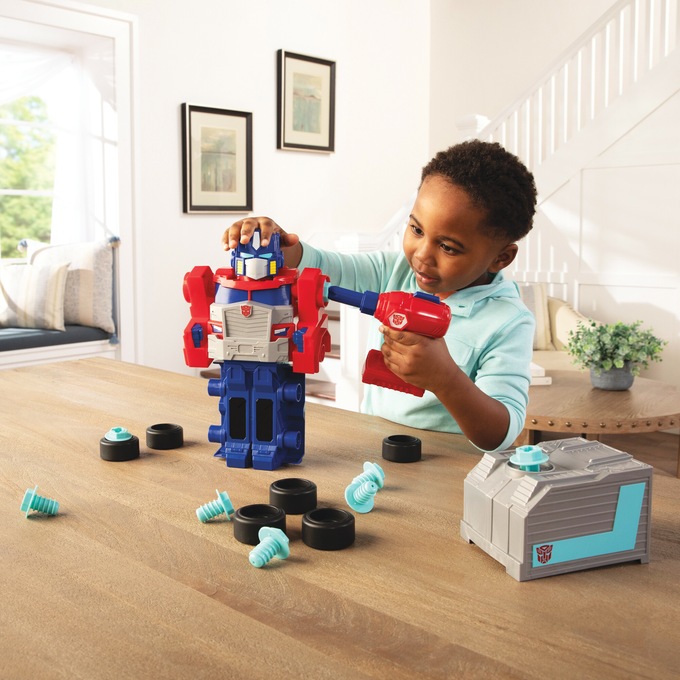 Optimus Prime Build-A-Buddy, , large