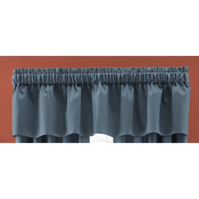 Polar Fleece-Lined Valance, , large
