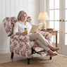 Toile Wingback Recliner, , large