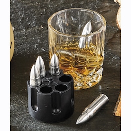 Whiskey Bullet Chilling Stone Gift Set, , large