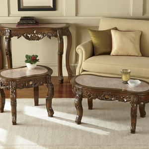 Hand-Carved Sofa Table, , large