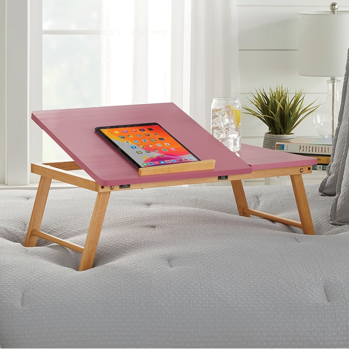 Split Top Laptop Table, , large