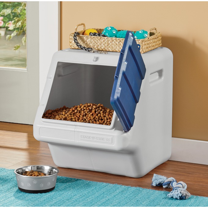 Stack N' Stor Pet Food Storage Unit, , large