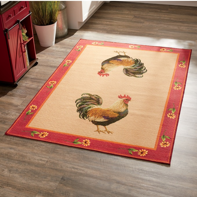Rooster Rug Seventh Avenue