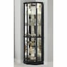 Lit Corner Curio Cabinet, , large