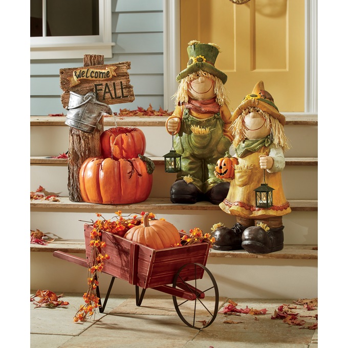 Scarecrow with Lantern, , large