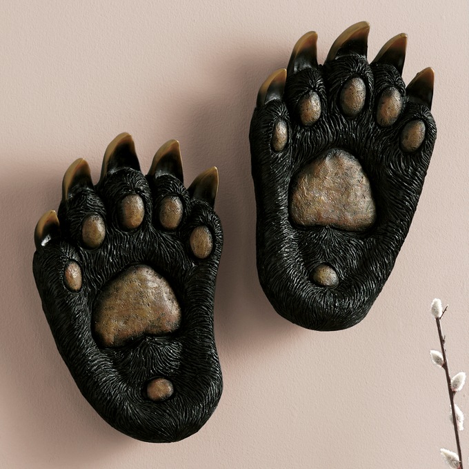 Set Of 2 Bear Paw Wall Decor Seventh Avenue