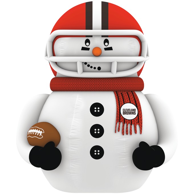 NFL Inflatable Snowman Player, , large