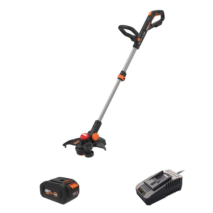 Worx Nitro 20V Brushless 13-Inch Cordless String Trimmer, , large