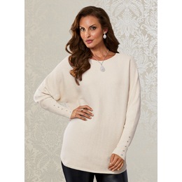 Holiday Hues Sweater, Marshmallow, large