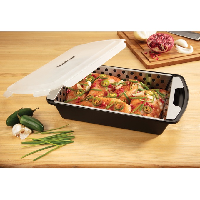Cuisinart Marinade & Grilling Basket Set, , large