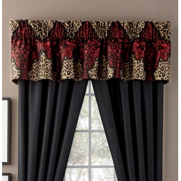 Iman Jacquard Valance, , large