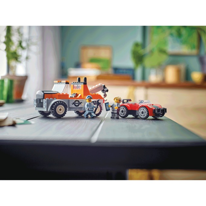 LEGO Tow Truck and Sports Car Repair, , large