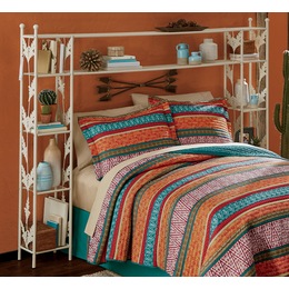 Laney Leaf Queen Storage Headboard, , large