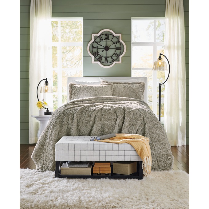 Faux-Fur Sham, , large