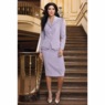 Jemma Women's Skirt Suit Set with Faux-Pearl and Rhinestone-Accented Jacket, , large