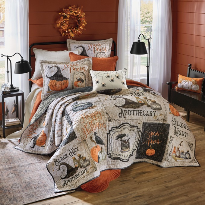 Halloween Oversized Quilt, , large