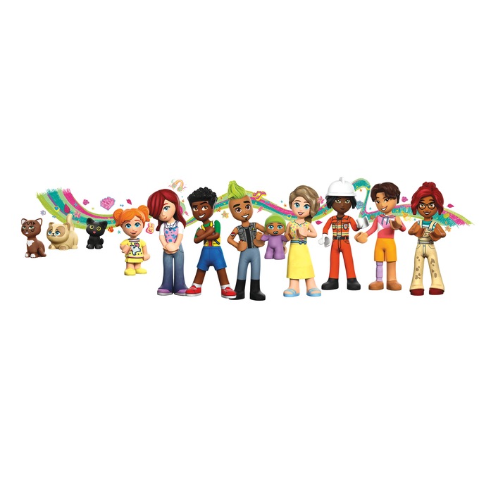 LEGO Friends Heartlake City Apartments & Stores, , large