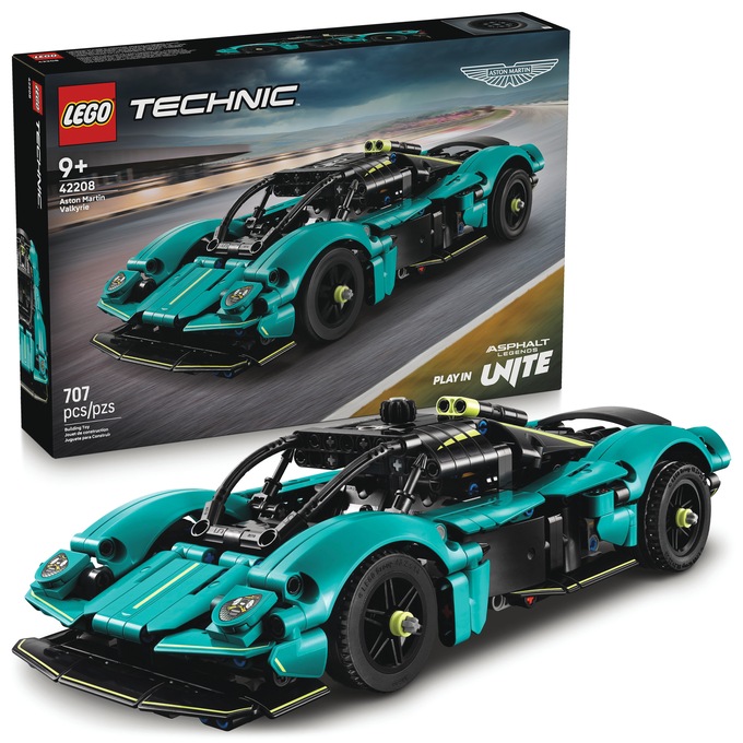 LEGO Technic Aston Martin Valkyri, Teal, large