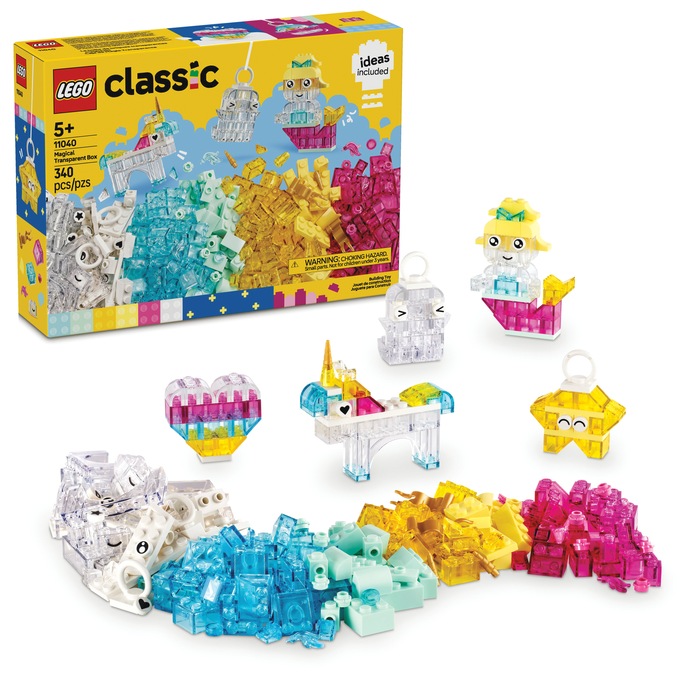 LEGO Classic Magical Transparent Box, , large