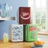 Retro Branded 6-Can Mini Fridge, , large