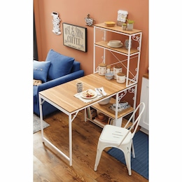 Bakster Shelves with Foldout Table, , large