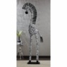 Tall Metal Zebra Statue, , large