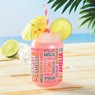Personalized Frosted Mason Jar, , large